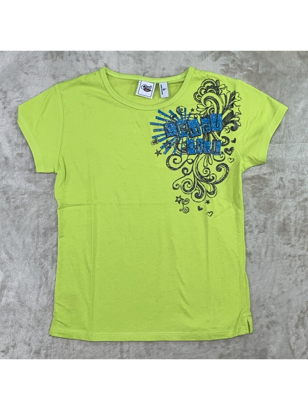 Cruel Girl Short Sleeve T Shirt Girl Western Kids Sz L (10) - Brand New w/ Tags